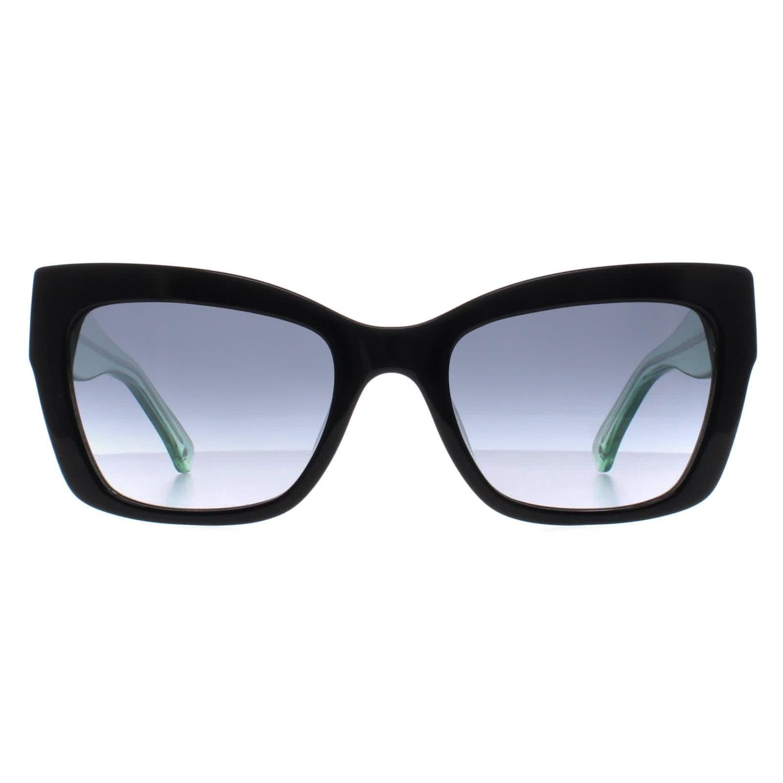 Kate Spade Kate Spade Women's Cat Eye Black Dark Gray Gradient Valeria/S