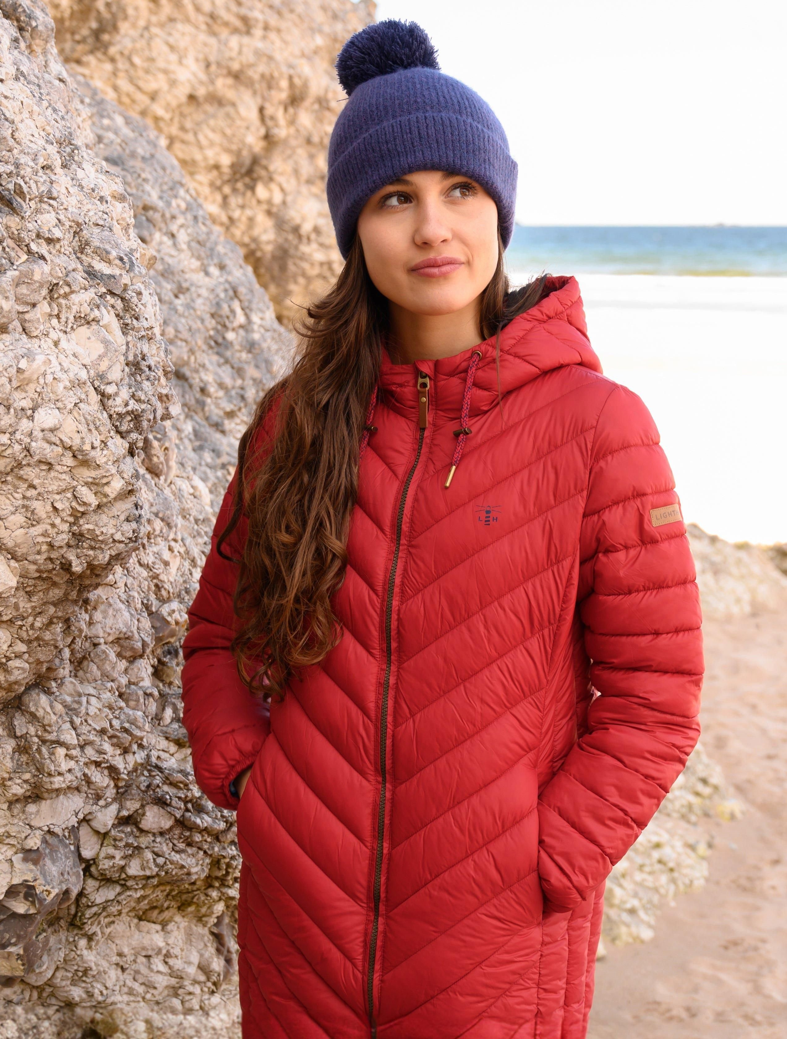 Lighthouse Clothing Lighthouse Clothing Women's Laurel Coat in Red - 2