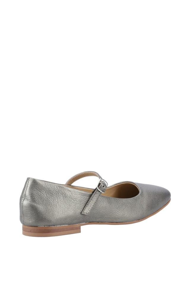 Hush Puppies Hush Puppies Women's Pasha Leather Ballerina in Metallics - 2