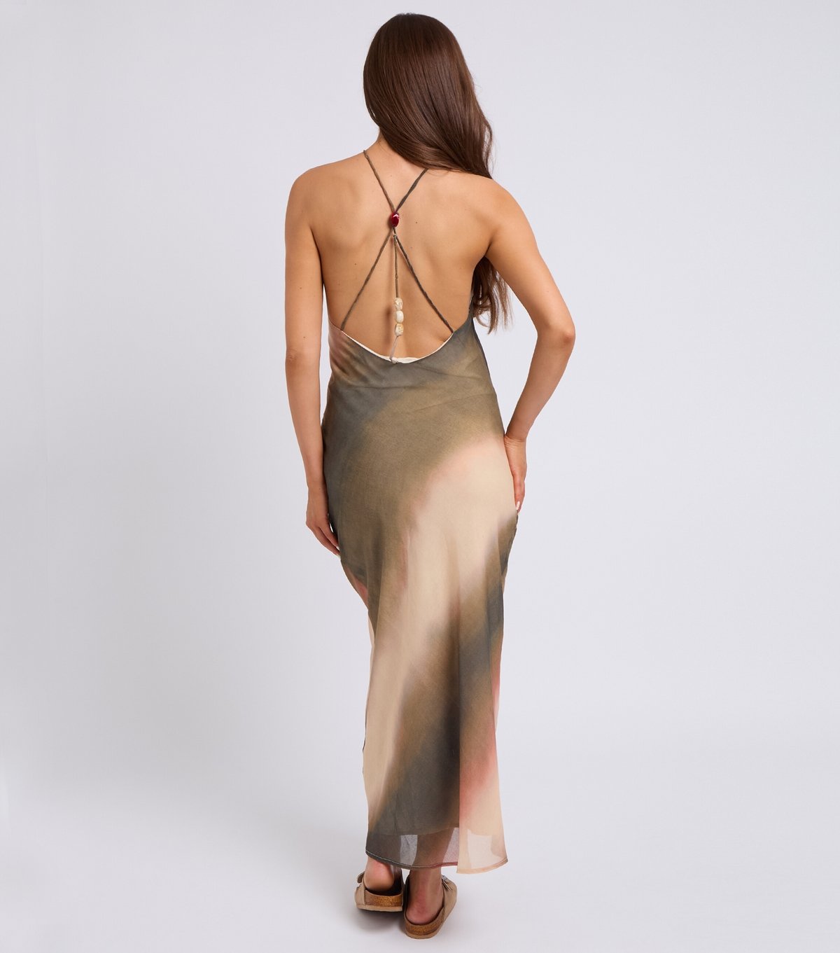 Urban Bliss Women's Green Ombre Bead Detail Maxi Dress Urban Bliss New Look - 4