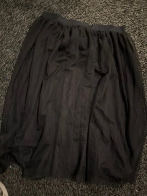 Topshop Ladies topshop tulle midi skirt