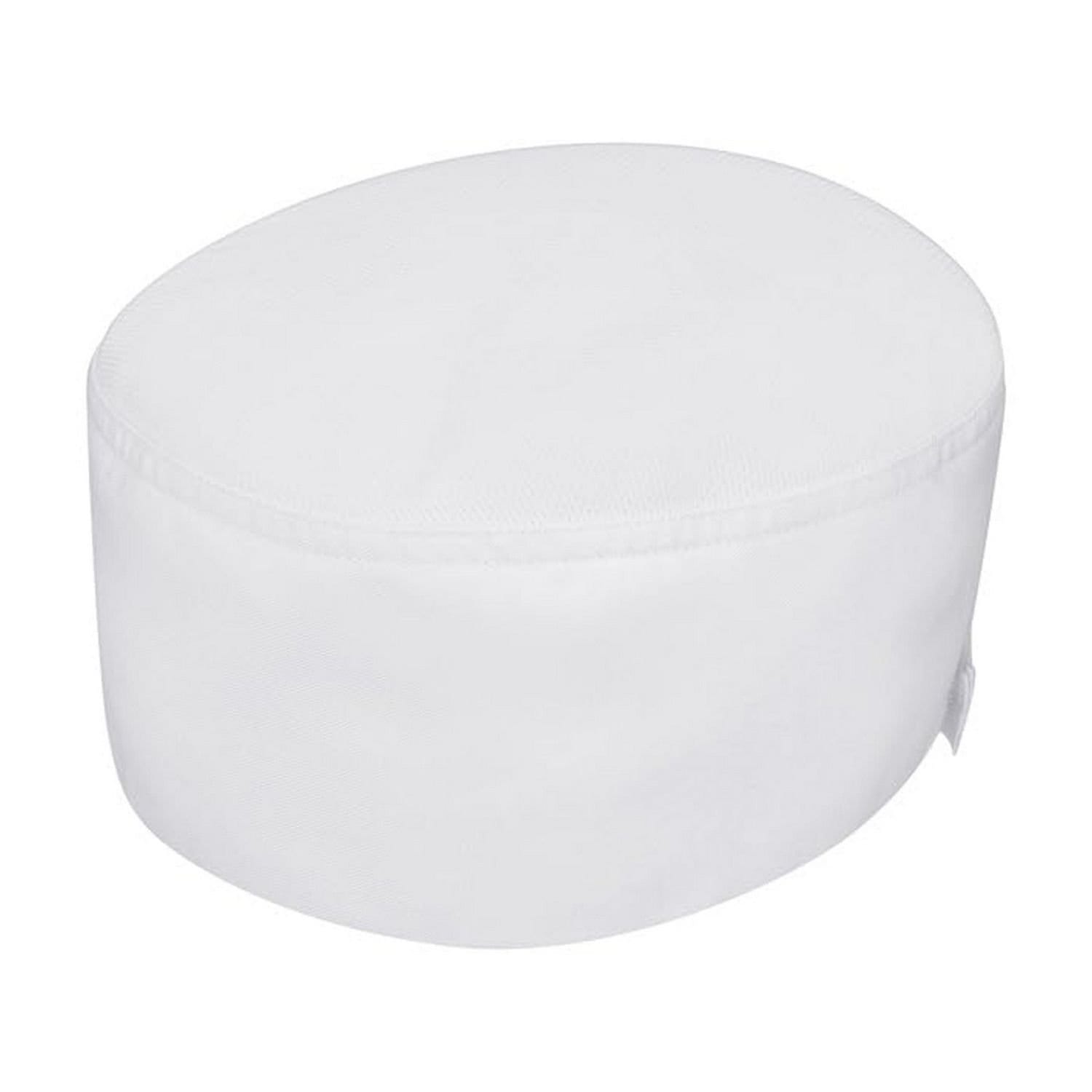 Karlowsky Karlowsky Men's Mesh Insert Chef Hat in White - 4