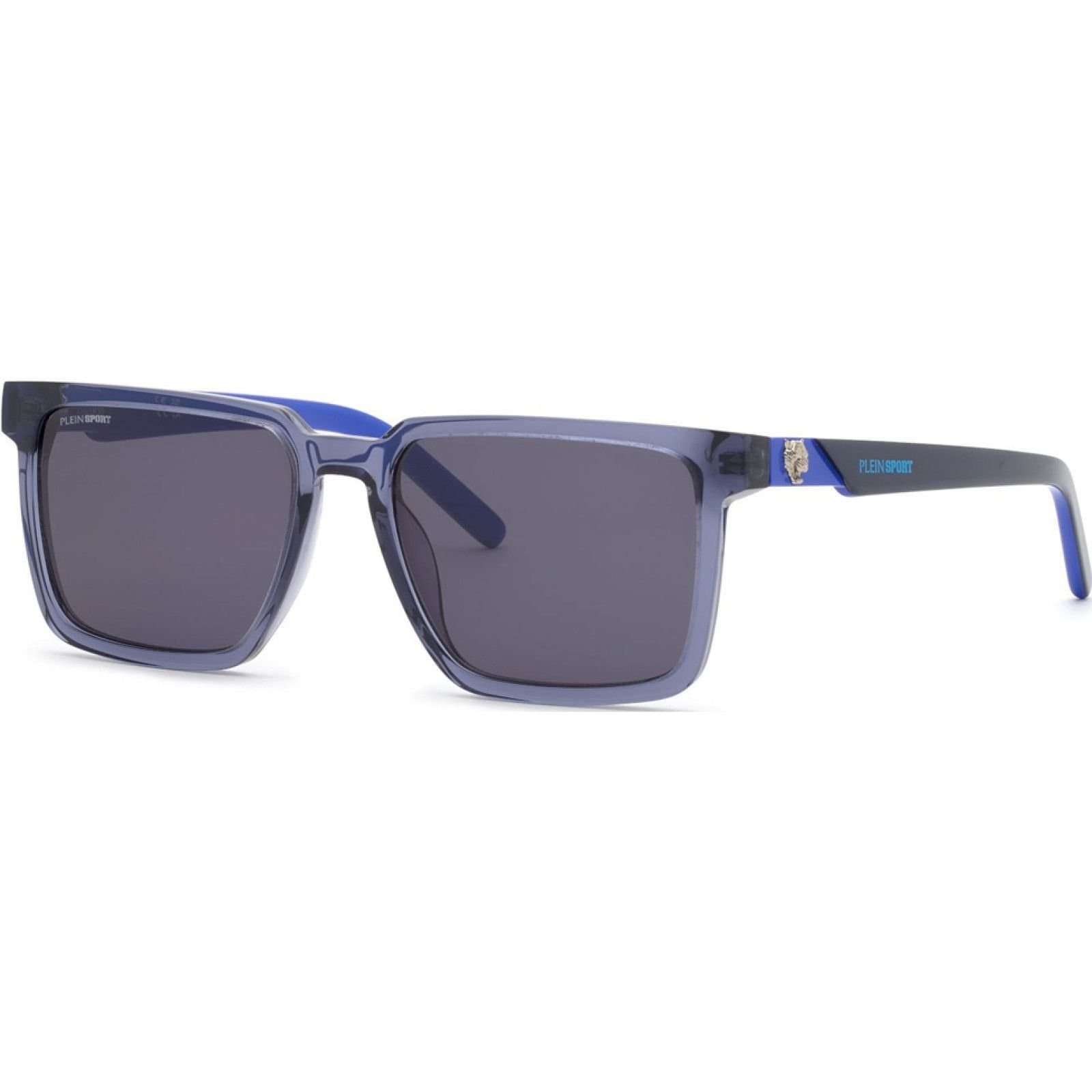 Plein Sport Plein Sport Men's SSP034-5604AL Square/Rectangle Sunglasses in Grey