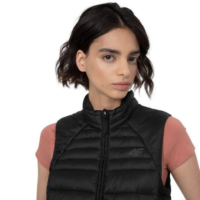 4F 4F Women's Synthetic Down Body Warmer in Black - 3