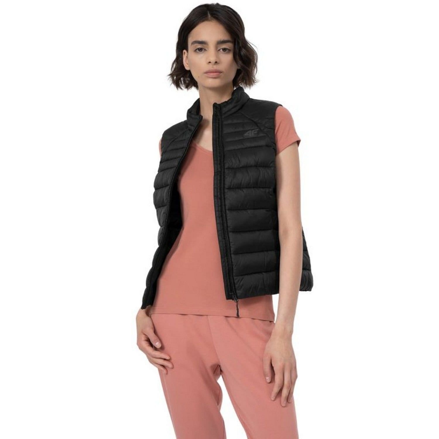 4F 4F Women's Synthetic Down Body Warmer in Black - 4