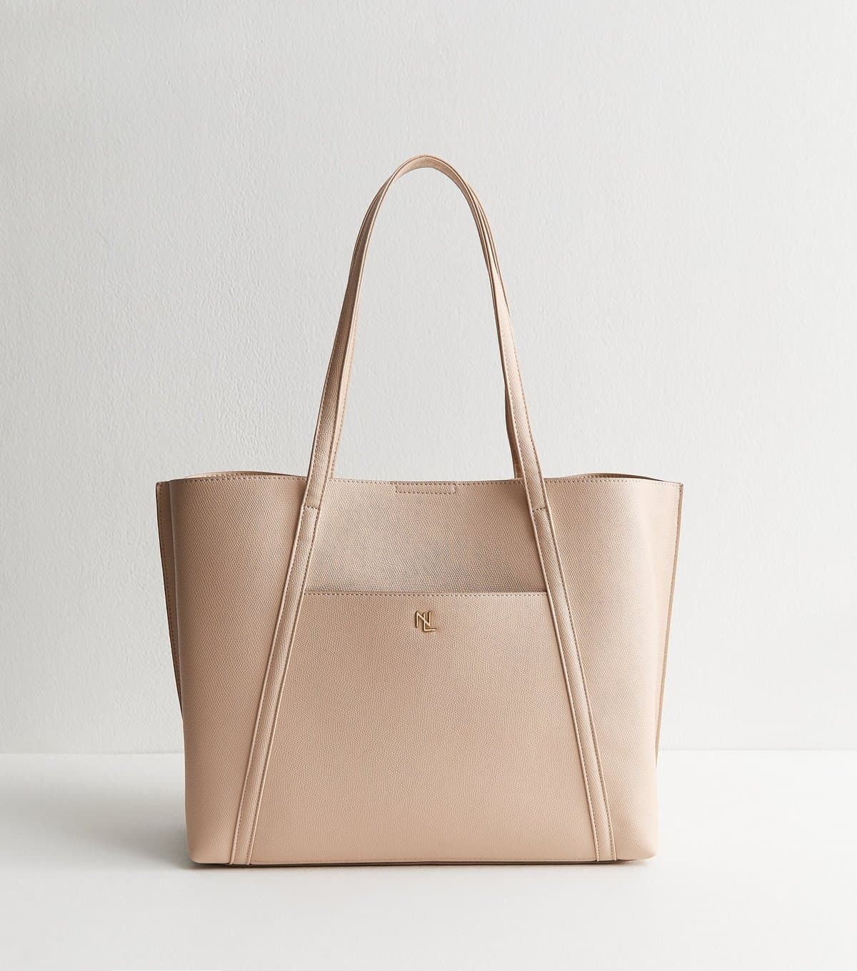 New Look New Look Camel Faux Leather Tote Bag Vegan