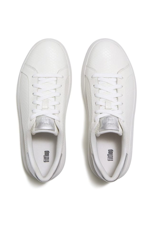 FitFlop FitFlop Women's RTG Lace Up Sneaker in White - 3