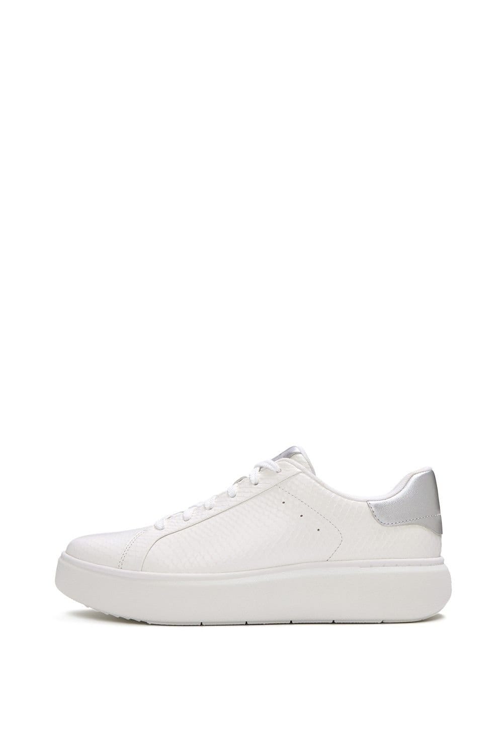 FitFlop FitFlop Women's RTG Lace Up Sneaker in White - 4
