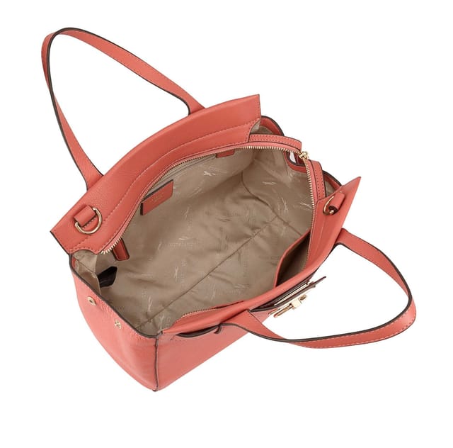 Paul Costelloe Paul Costelloe Women's Trebbia Leather Multi Way Bag in Pink - 2