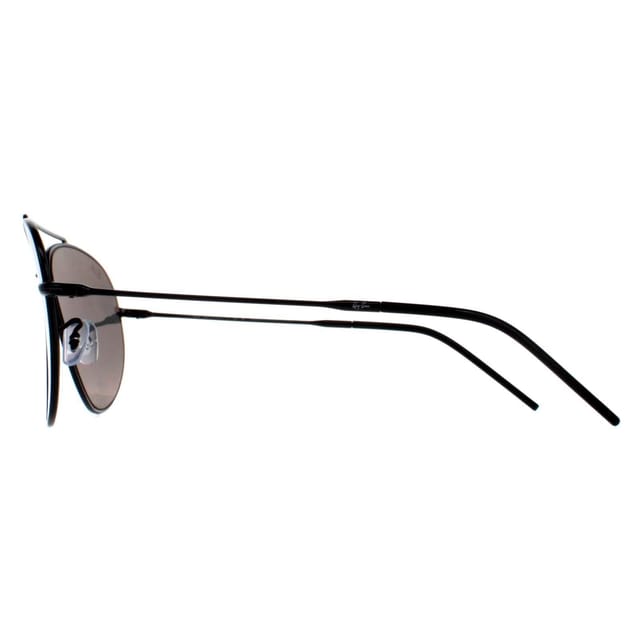 Ray-Ban Ray-Ban Men's Aviator Black Silver Mirror RB0101S Aviator Reverse - 3