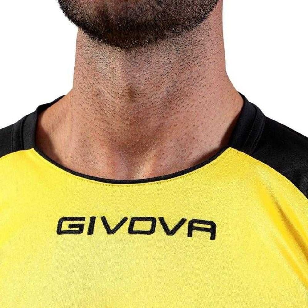 Givova Givova Men's Capo Raglan T-Shirt in Yellow - 4