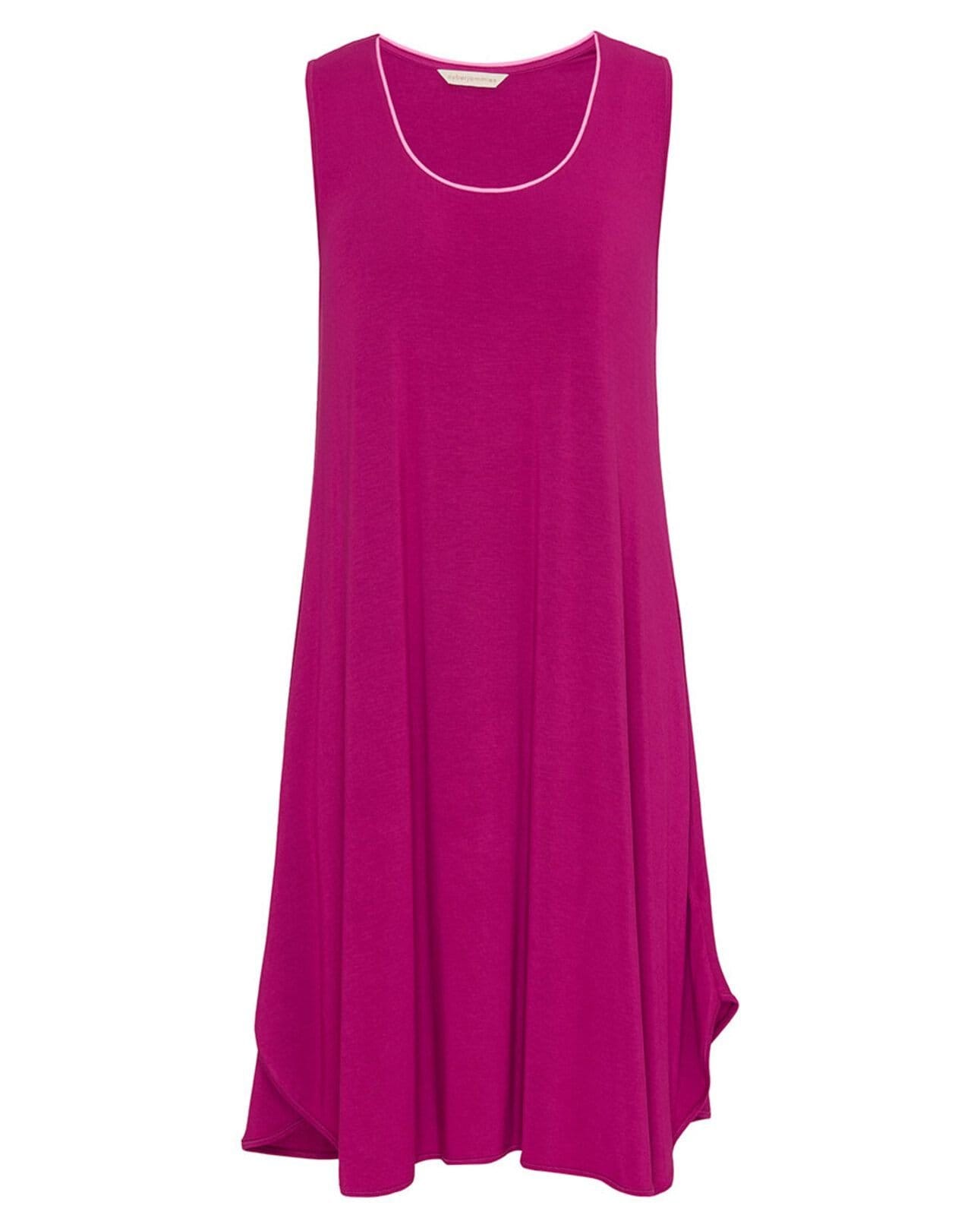 Cyberjammies Cyberjammies Women's Womens Magenta Jersey Swing Nightdress - 4