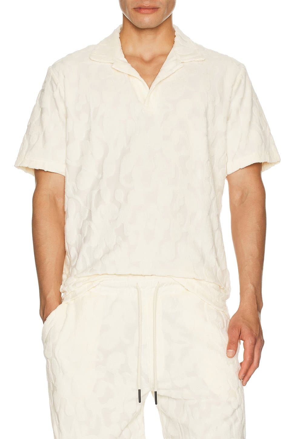 revolve Summit Polo Terry Shirt