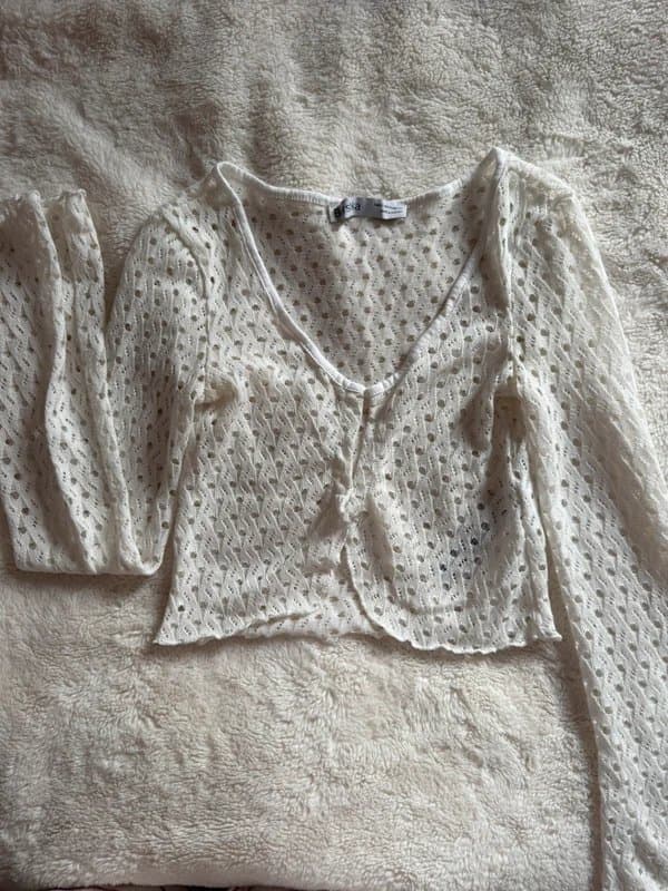 Bershka Crochet top/cover up
