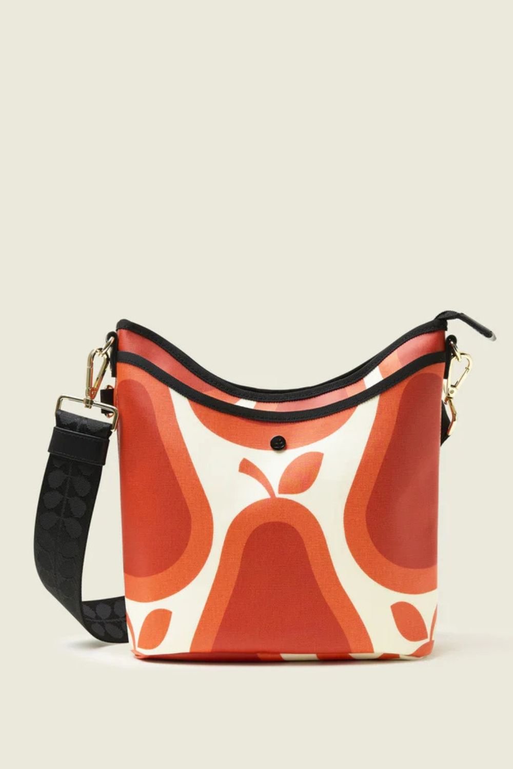 Orla Kiely Orla Kiely Women's Cross Carry Crossbody - Pear Tomato in Red - 2