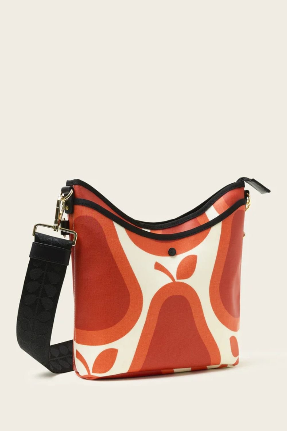 Orla Kiely Orla Kiely Women's Cross Carry Crossbody - Pear Tomato in Red - 4