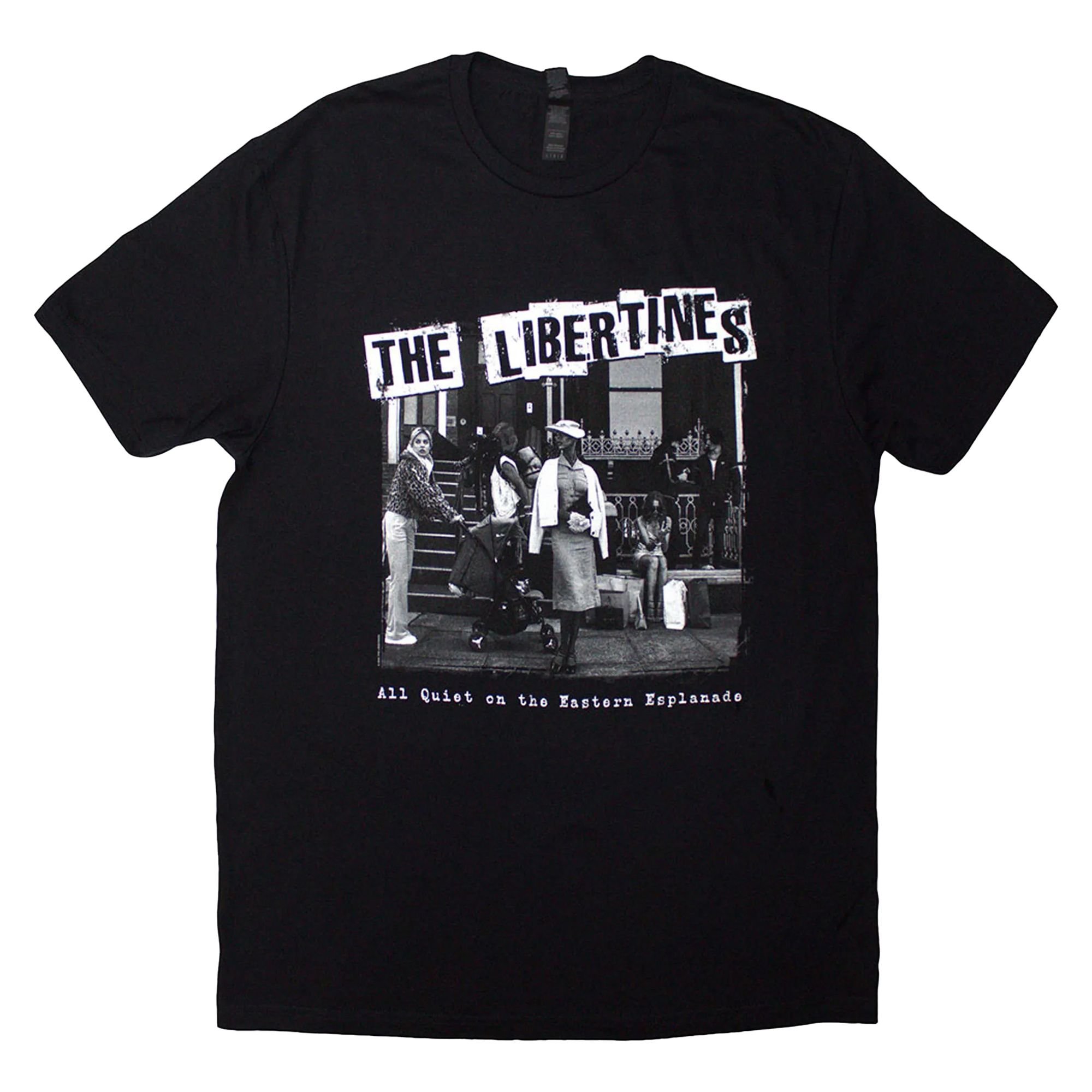 The Libertines The Libertines Men's Aqotee Album T-Shirt in Black - 2