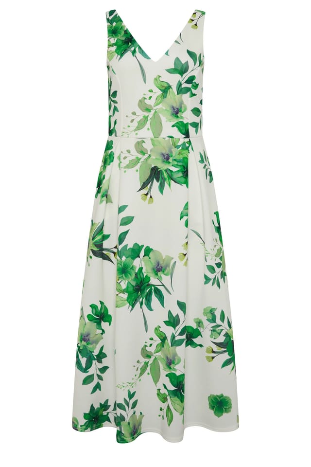 Star By Julien Macdonald Star by Julien Macdonald Women's Floral Scuba Dress in White - 2