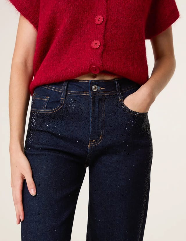 Blue Vanilla Scatter Pocket Jeans - 2