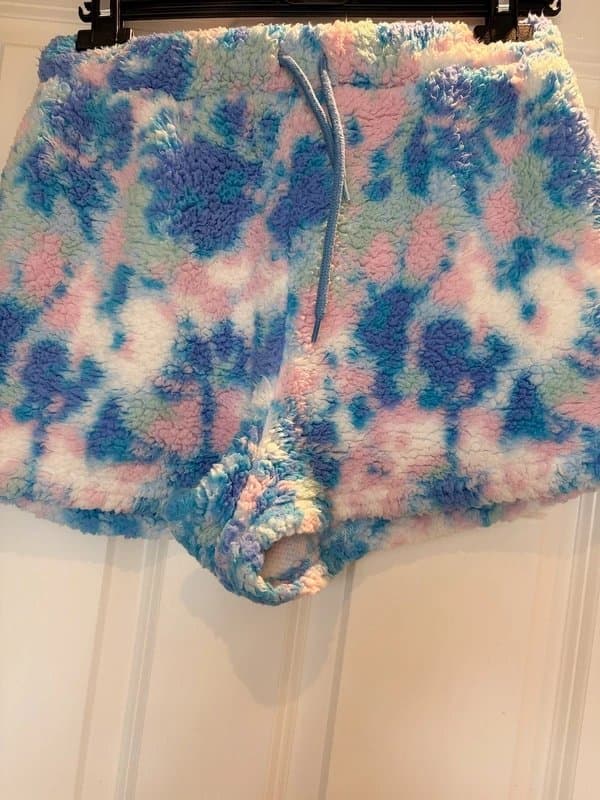 ASOS Design ASOS Design – Fluffy Tie Dye Shorts – Size 10 – Used Like New