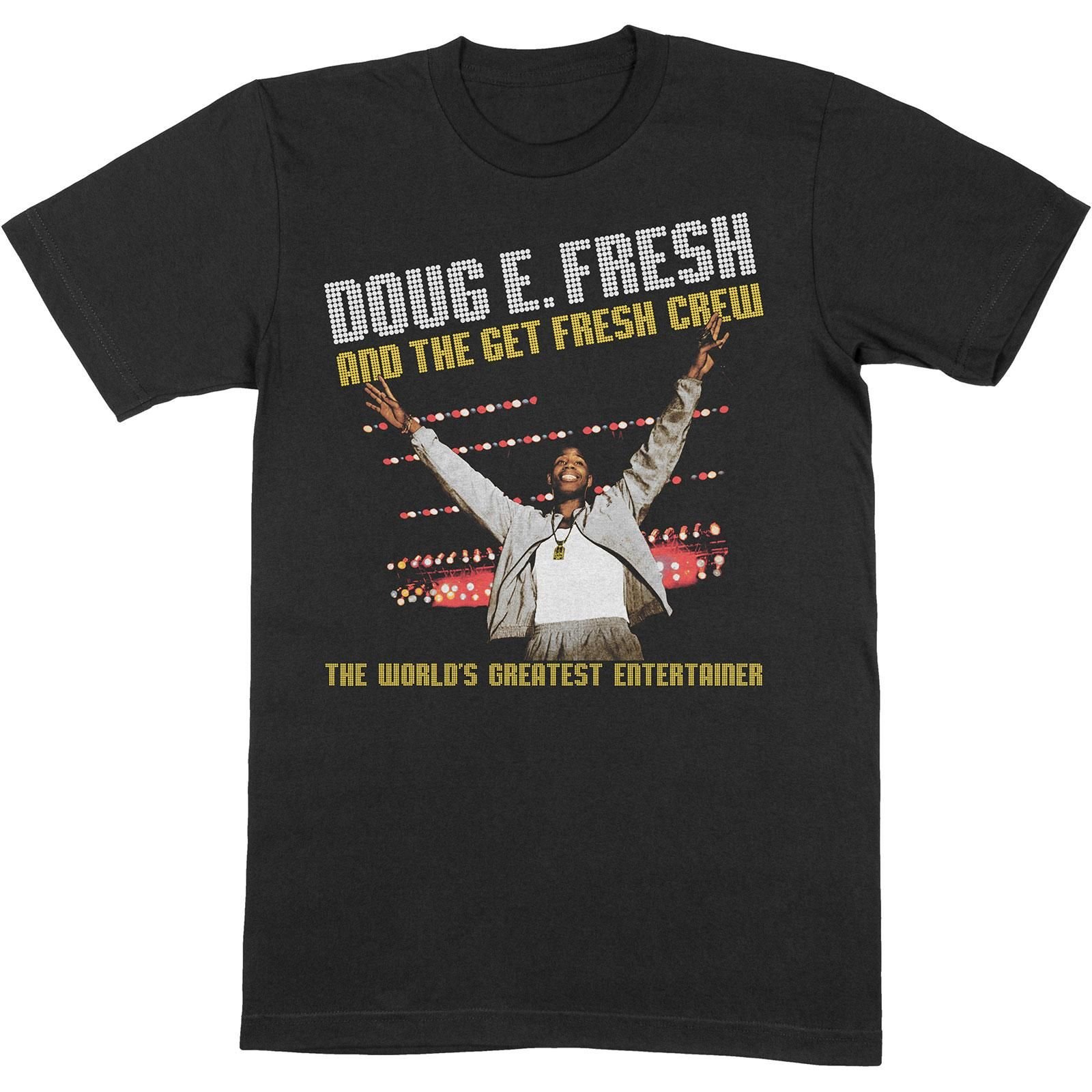 Doug E Fresh Doug E Fresh Men's The World´s Greatest Cotton T-Shirt in Black - 1