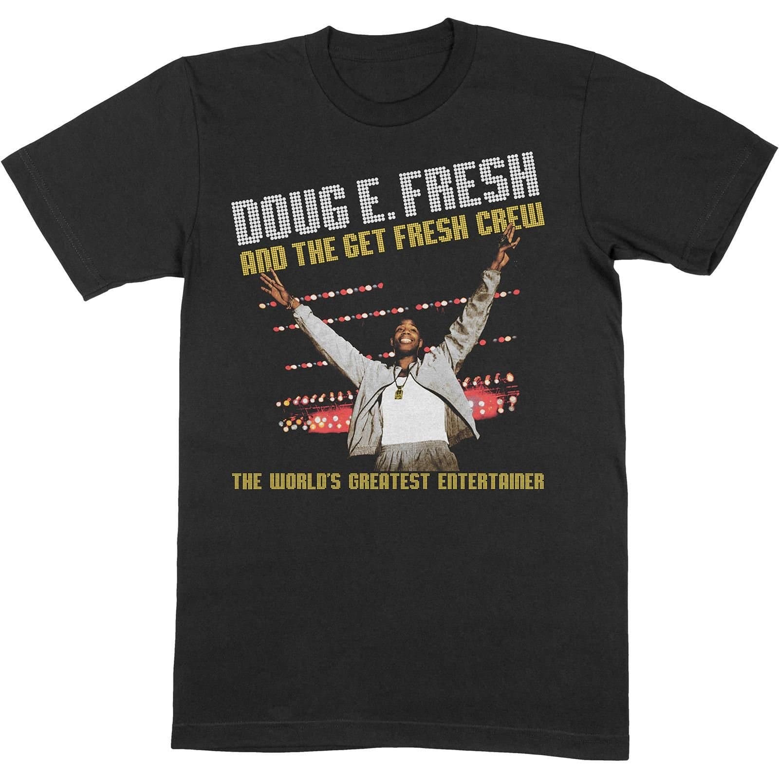 Doug E Fresh Doug E Fresh Men's The World´s Greatest Cotton T-Shirt in Black