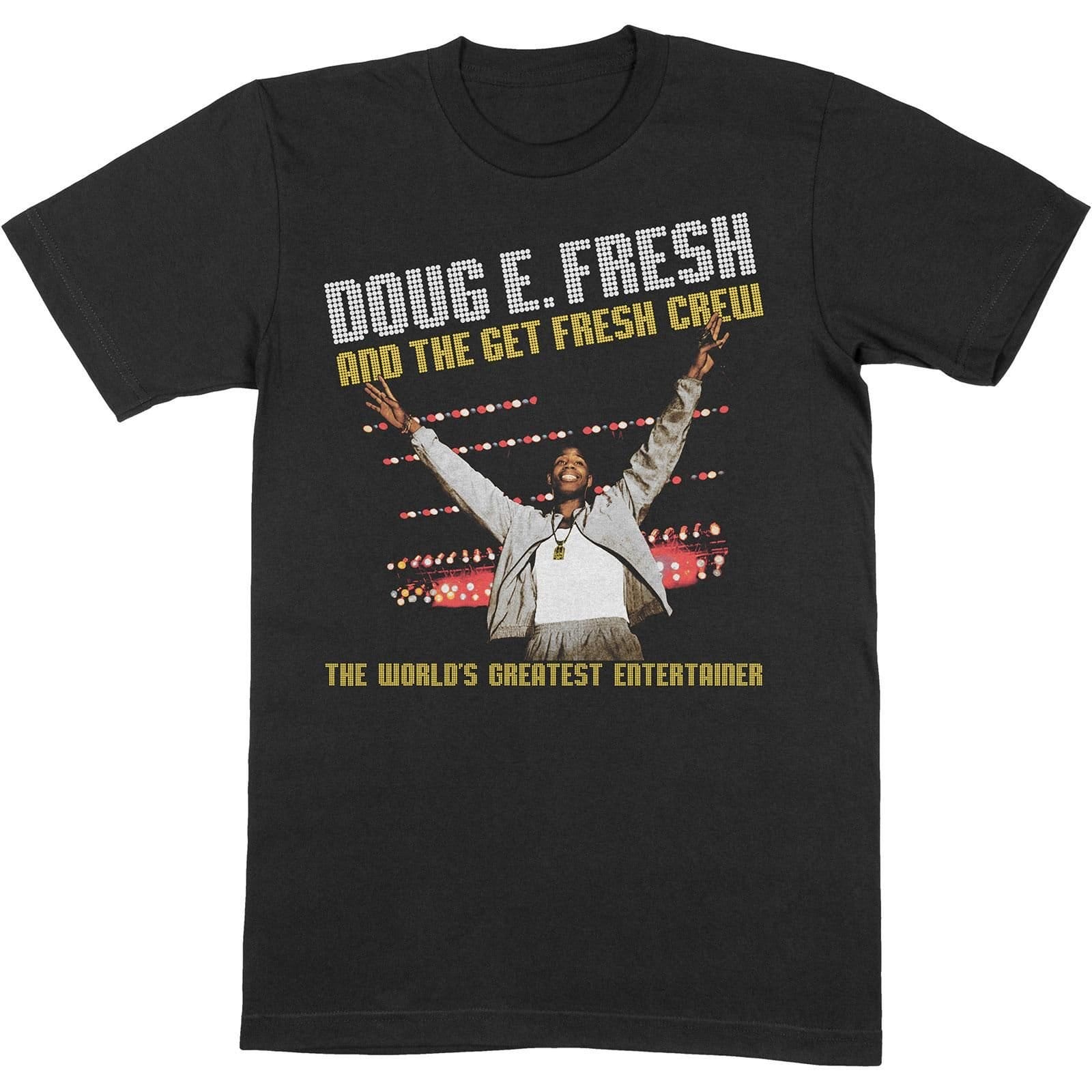 Doug E Fresh Black Cotton T-Shirt