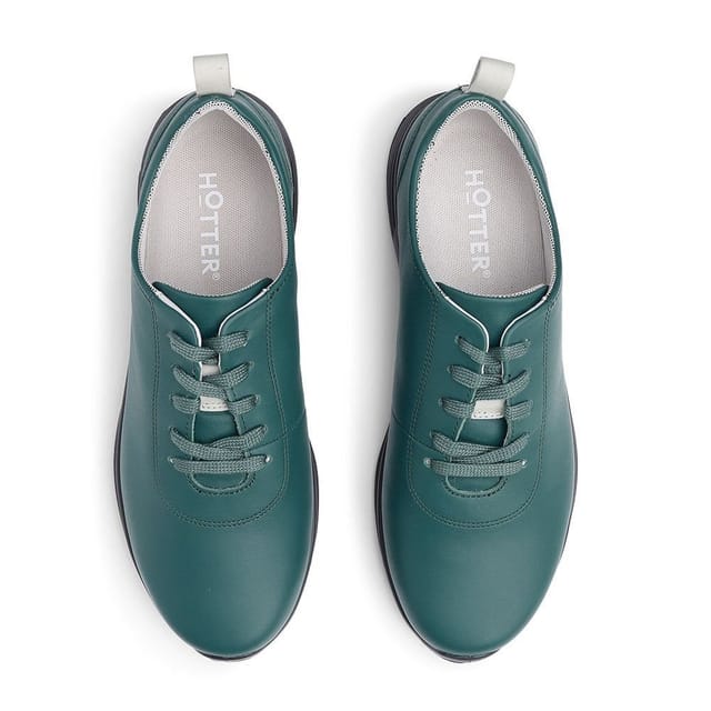 Hotter Hotter Women's Wide Fit 'Cosmos' Trainers in Green - 3