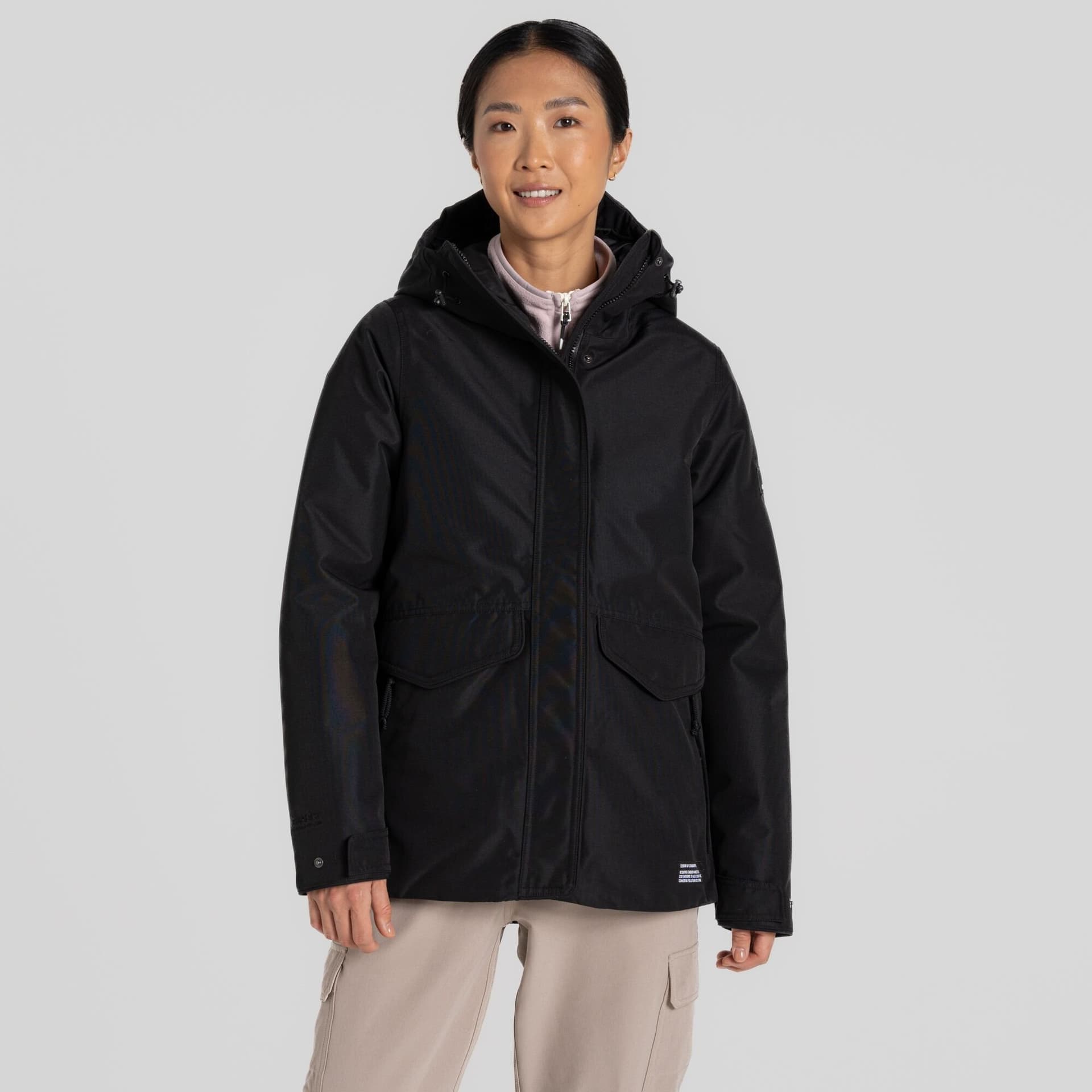 Craghoppers Craghoppers Women's CO2 Renus Sally Waterproof Jacket in Black