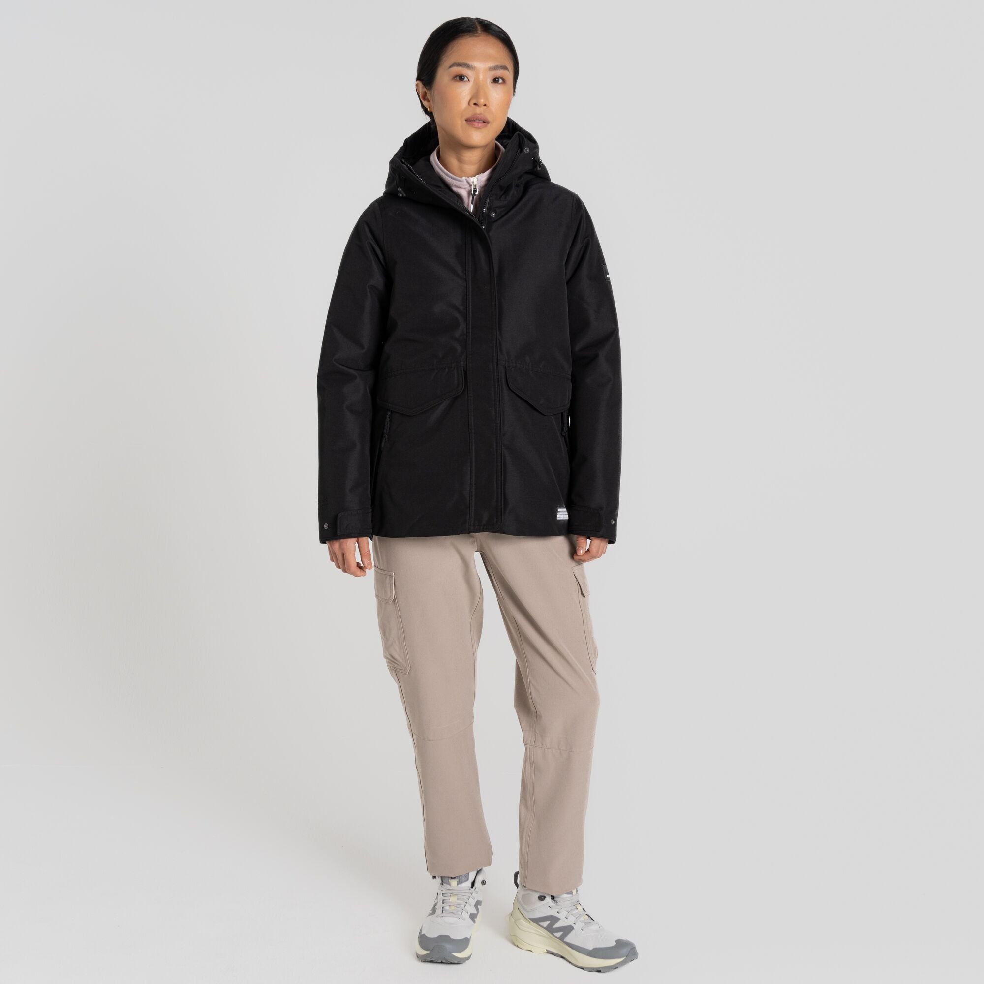 Craghoppers Craghoppers Women's CO2 Renus Sally Waterproof Jacket in Black - 4