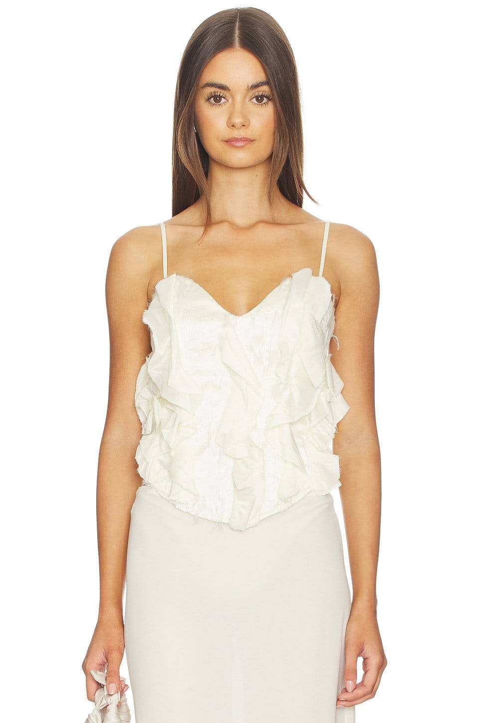 revolve Emma Lace Up Bustier Top - 1