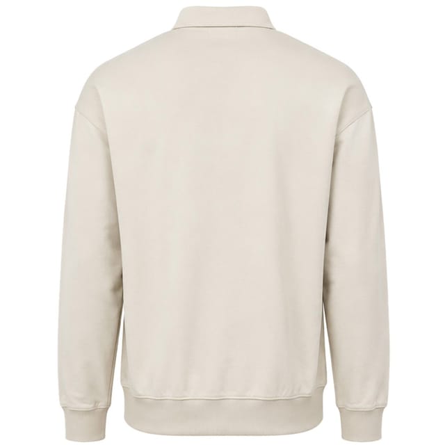 Nautica Nautica Men's Colson Collared Sweatshirt in Ivory - 2