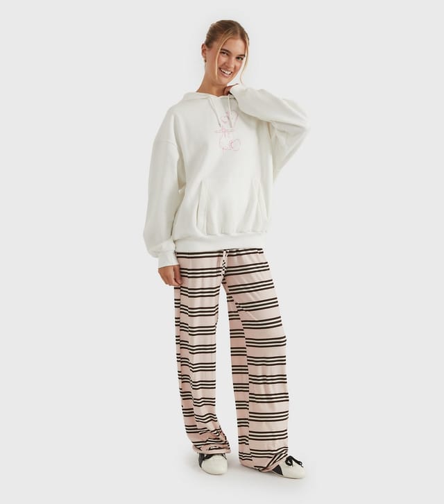 Skinnydip Women's White Angel Protected Hoodie Skinnydip New Look - 3