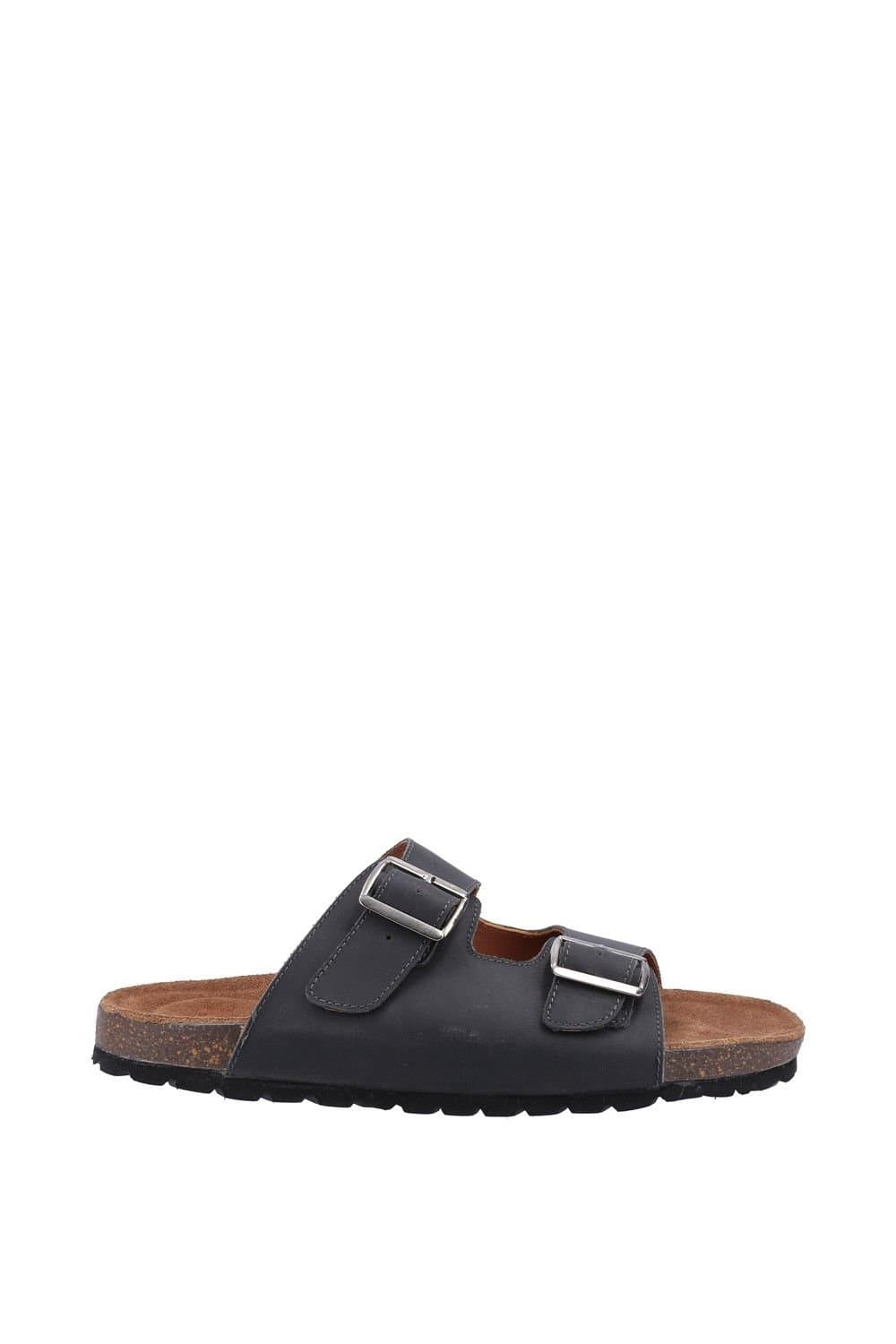 Hush Puppies Hush Puppies Men's 'Nash' Sliders in Black