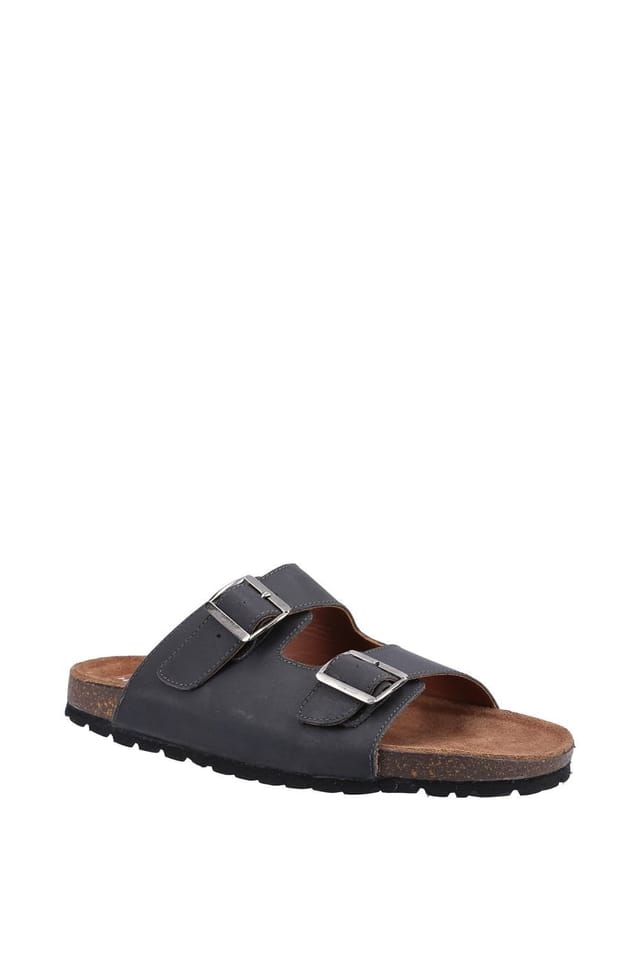 Hush Puppies Hush Puppies Men's 'Nash' Sliders in Black - 2