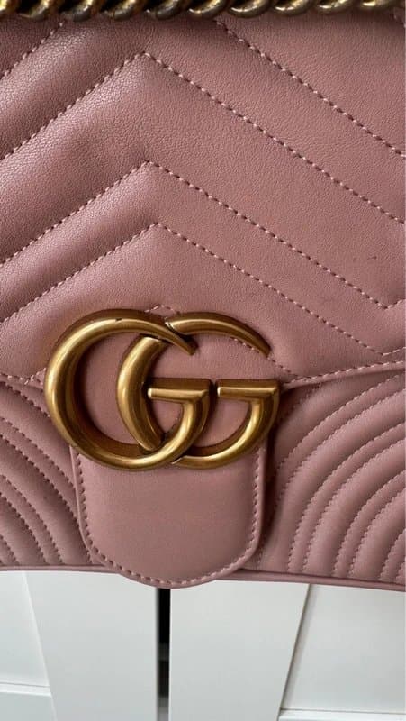 GG Luxe GG Marmont shoulder bag - Pink