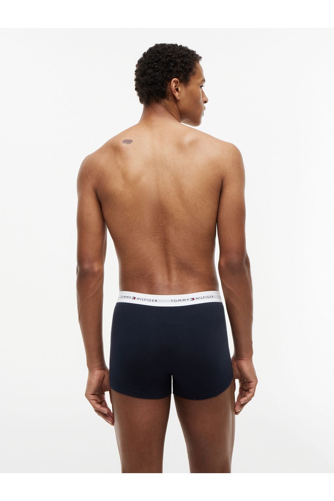 Tommy Hilfiger Tommy Hilfiger Men's Signature 3 Pack Cotton Trunks - Navy - 3