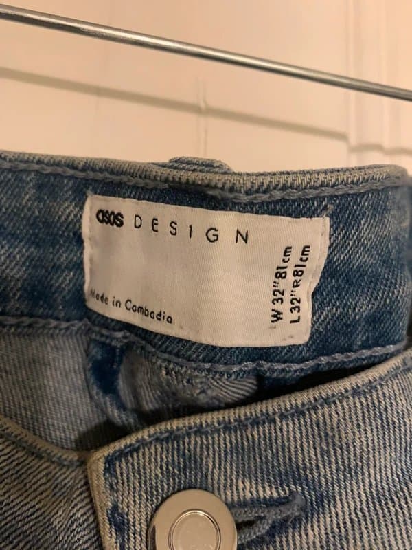ASOS Design ASOS slim leg jeans 32 L 32 W