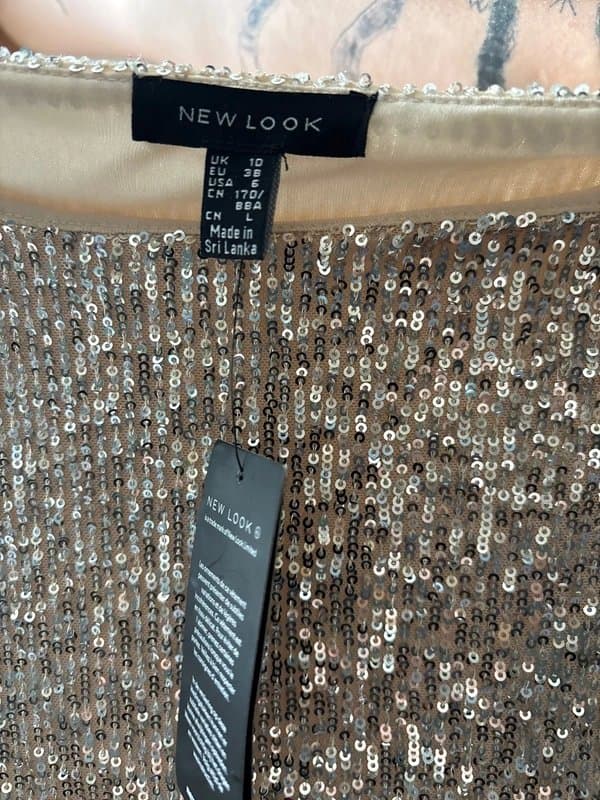 New Look Sequin top