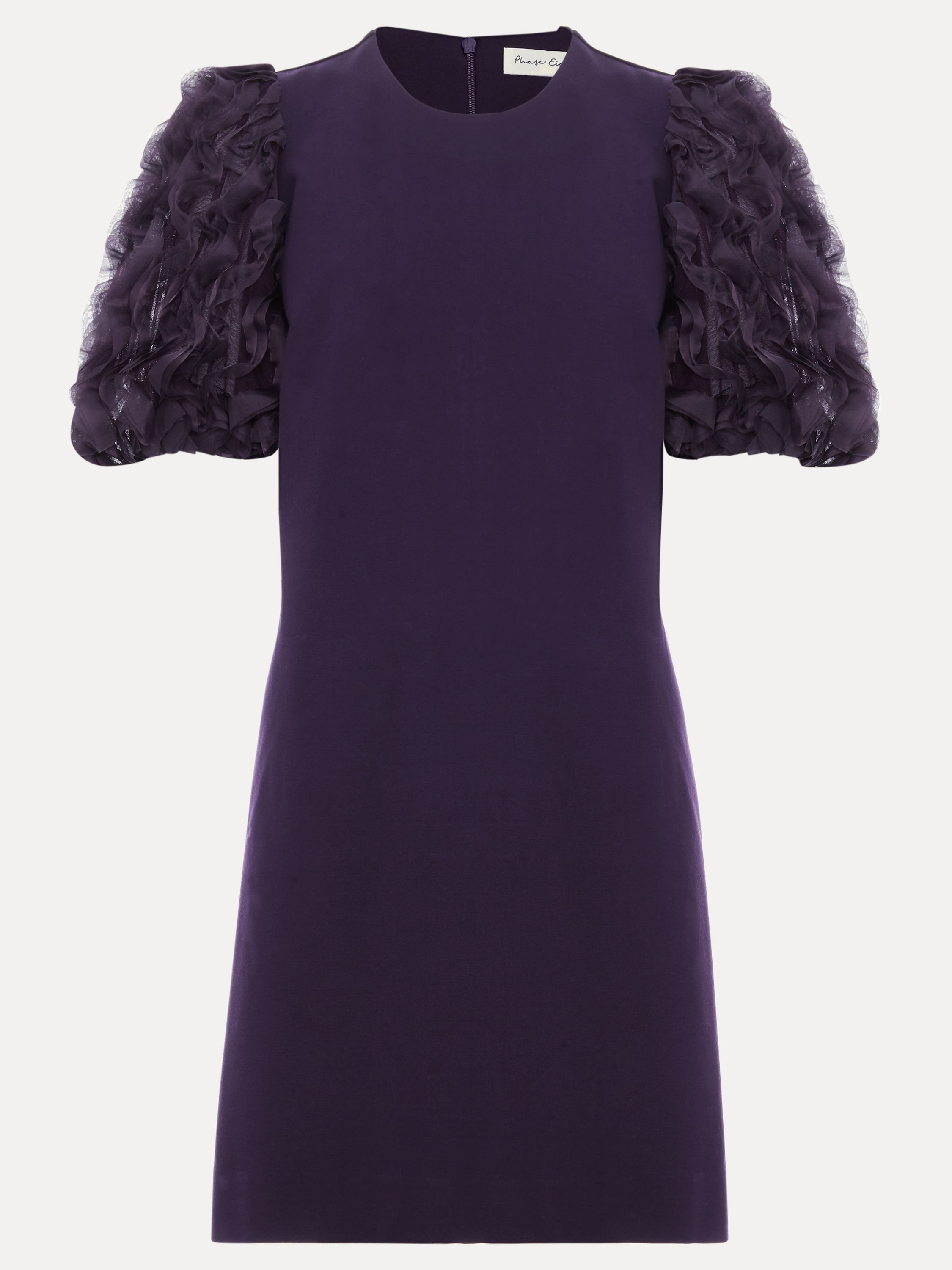 Phase Eight Phase Eight Women's Aida Puff Sleeve Dress in Aubergine - 2