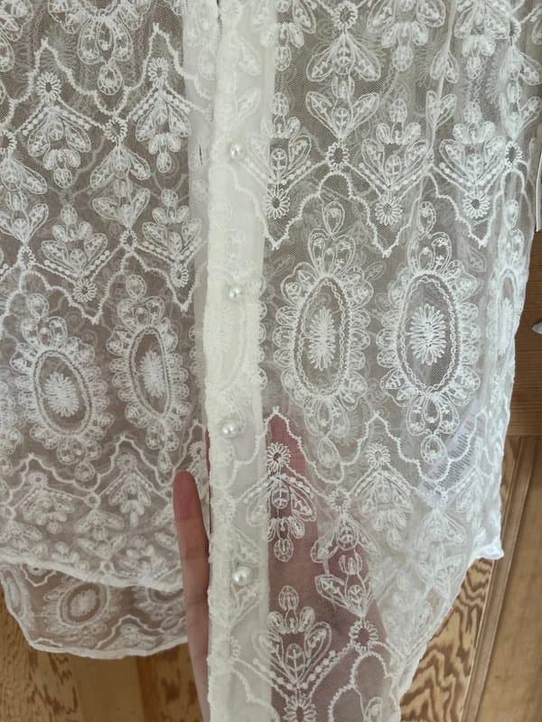 Never Fully Dressed Never Fully Dressed White Lace