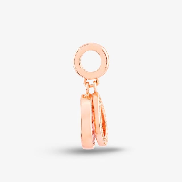 Rosa Lea Rosa Lea Women's 2 Teardrop Dangle Charm AM-THB032106 in Rose Gold - 3