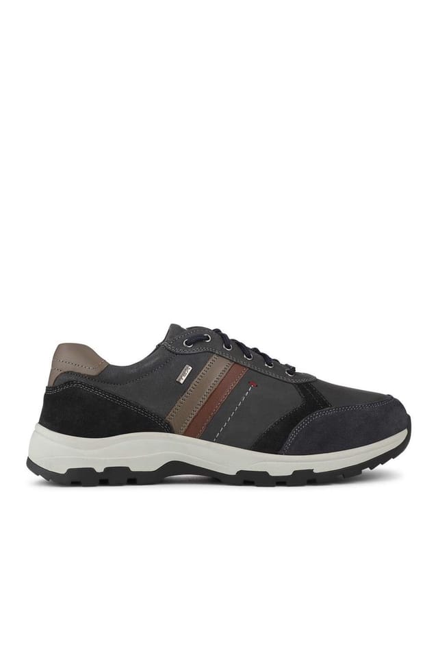 Easyfit Easyfit Men's Extra Wide Water Resistant Lace Up Shoes in Navy - 2