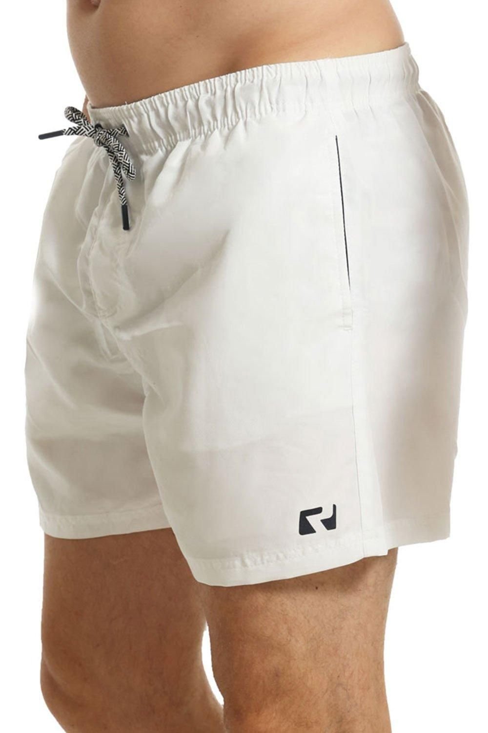 RIPT Essentials RIPT Essentials Men's Plain Swim Shorts in White - 2
