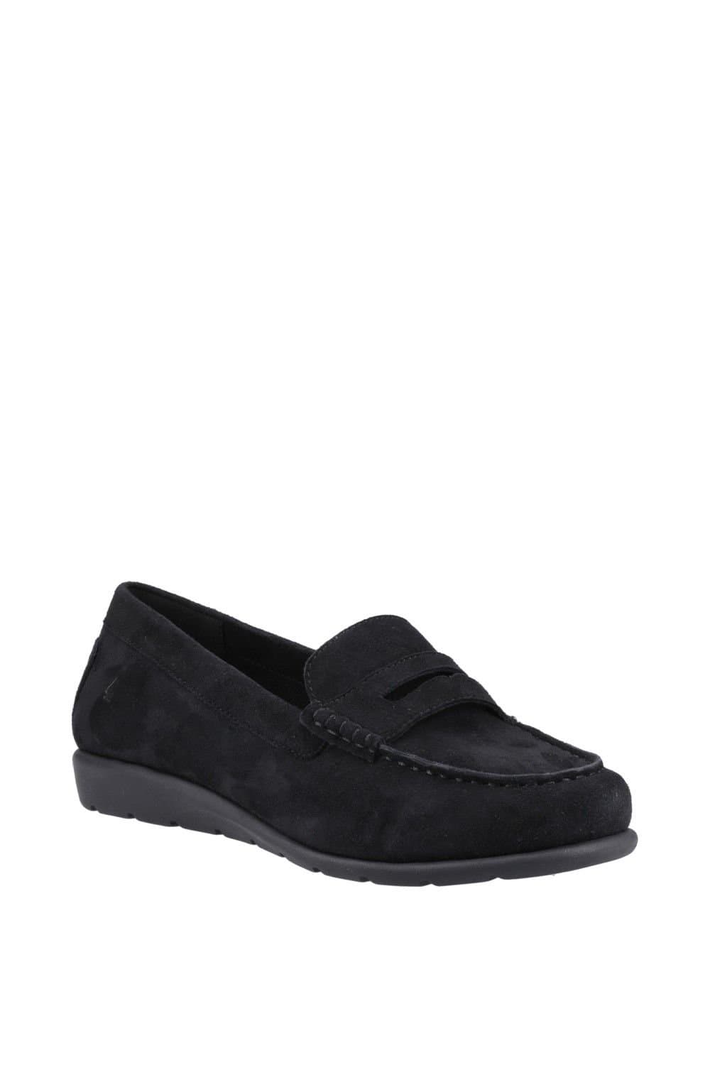 Hush Puppies Hush Puppies Women's Shelby Suede Loafer in Black