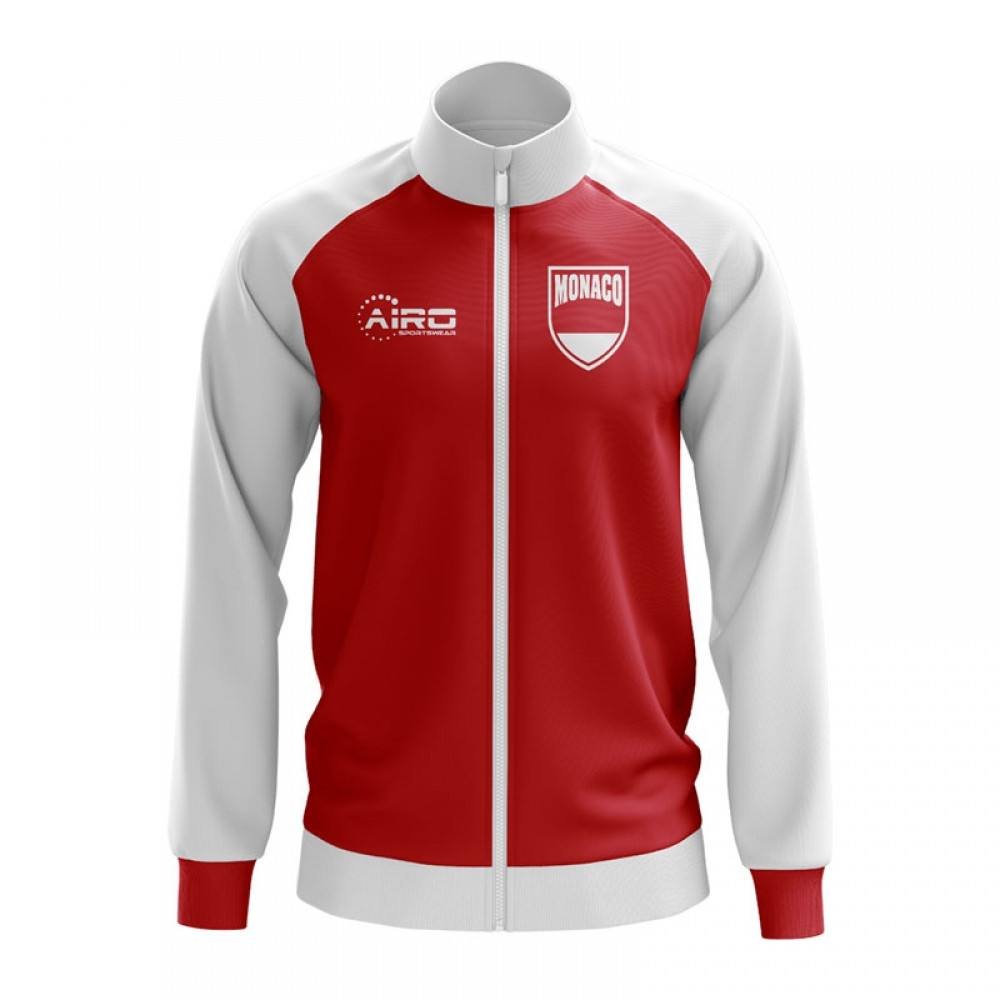 Monaco Monaco Men's Concept Football Track Jacket in Red - 4