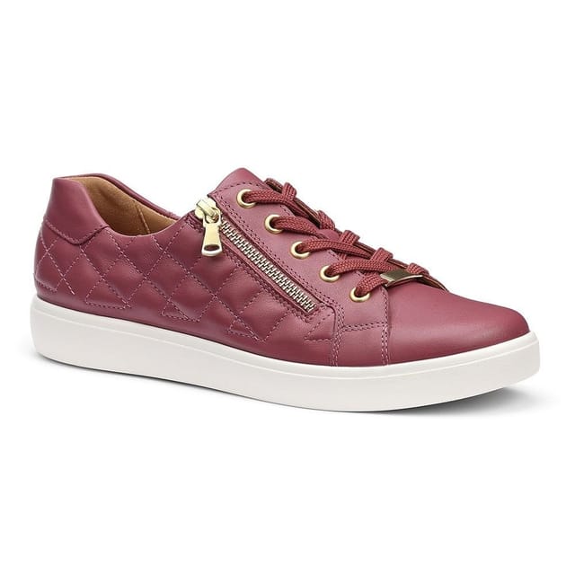 Hotter Hotter Women's 'Wonder' Quilted Trainers in Mid Blue - 2