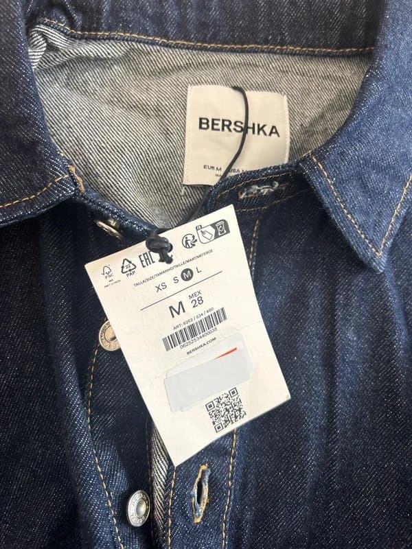 Bershka Bershka dark denim mini dress BNWT size M