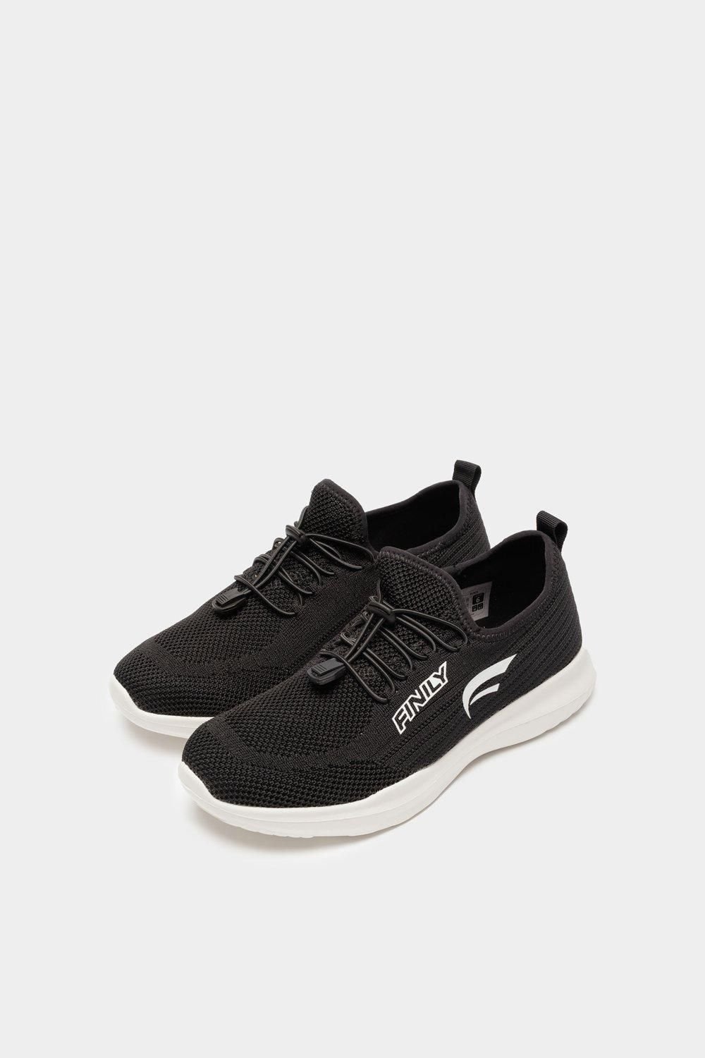 Finily Finily Women's Rina Trainer with Elastic Laces in Black - 4