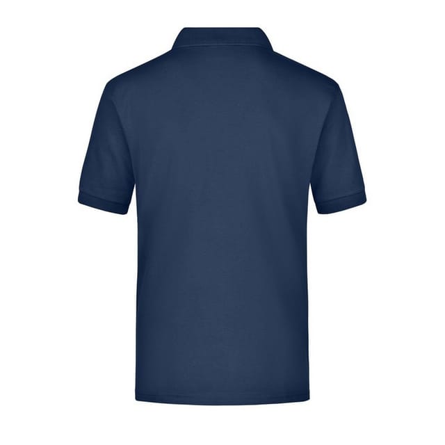 James and Nicholson James and Nicholson Men's Pique Pocket Polo Shirt in Navy - 2